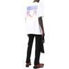 Off-White FW21 Logo Arrow Round Neck Short Sleeve Loose Fit White Men's OMAA038F21JER0020184