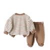 Kids Casual Long-Sleeve Set, Comfortable Daily Wear Outfits