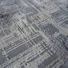 Tapis graphique effet abstrait gris 120x170
