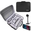 EVA Portable Storage Bag Shockproof Handheld Game Console Case Anti-Scratch Hard Shell Storage Bag for Switch 2 Game Console