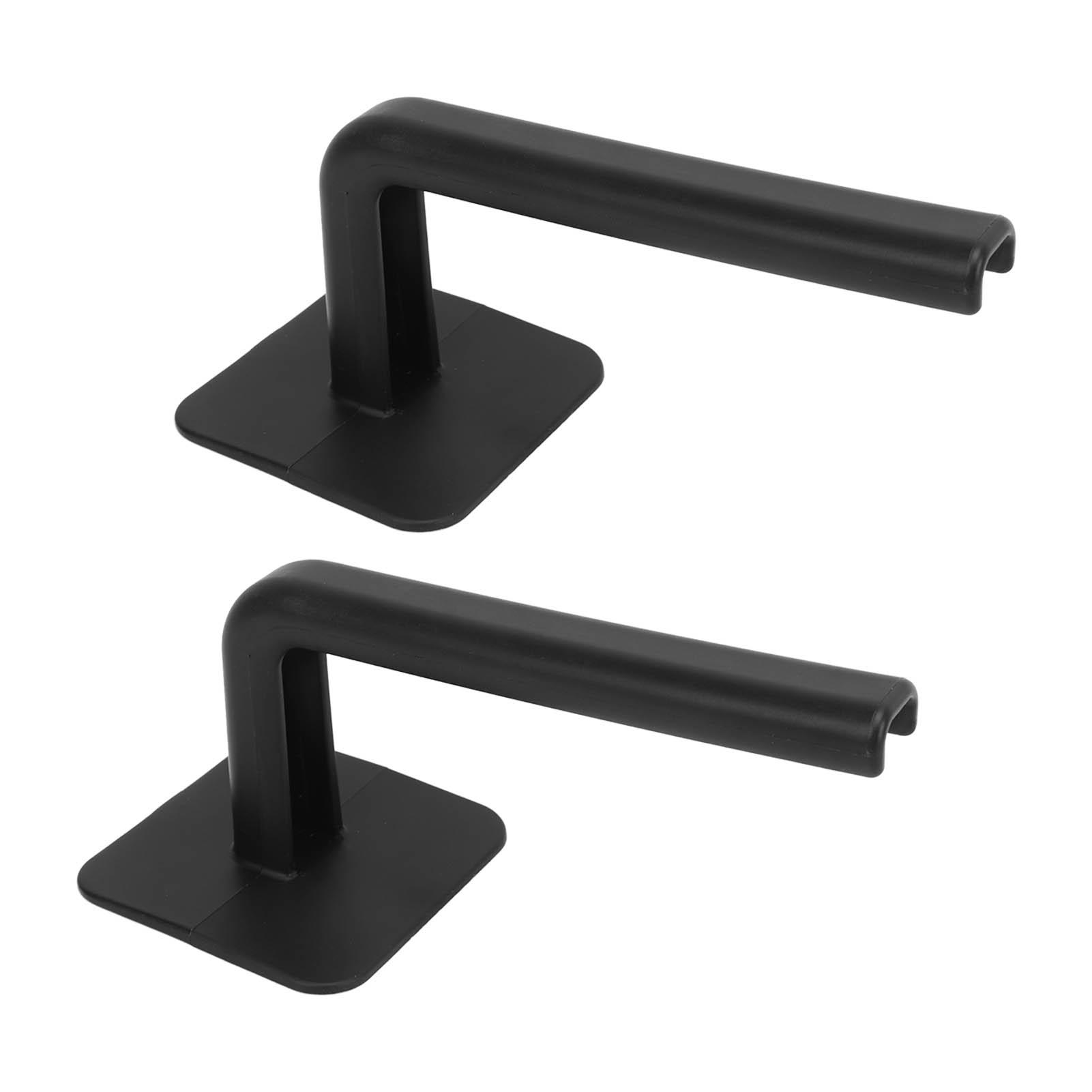 

2 шт. стойка для бейсбольной кепки клейкая сверлильная бесплатная настенная декоративная сильная фиксация вешалки для шляп черный