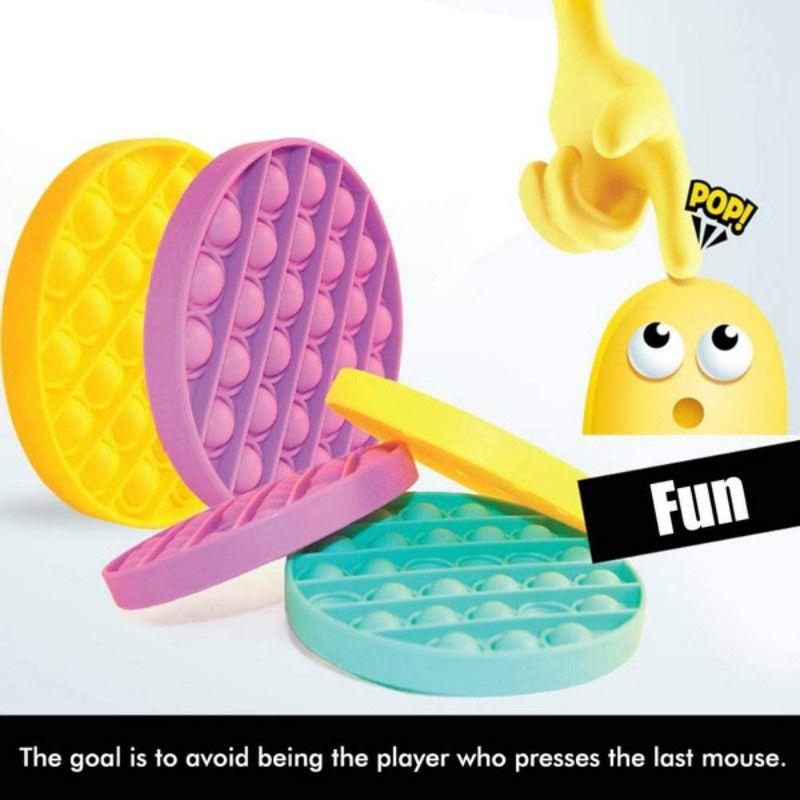Foxmind Pop Bubble Sensorisches Fidget Pop It Spielzeug zum Stressabbau und für pädagogischen Spaß für Kinder
