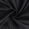 Household Fabric Waterproof Shower Curtain Bathroom Bath Curtain with Hooks Black150x180cm