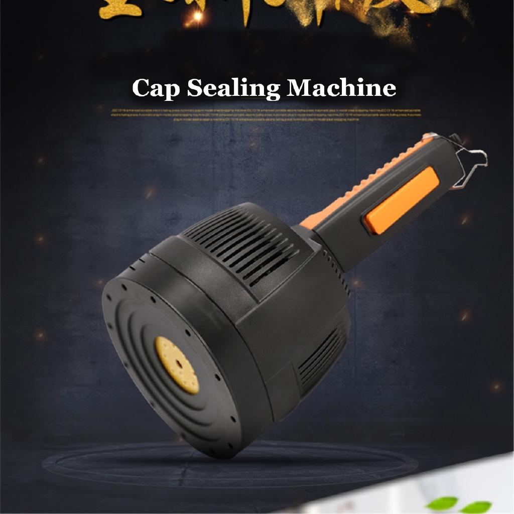 220V 1200W Maszyna do zamykania nakrętek 20-100mm Elektryczna zgrzewarka indukcyjna Maszyna z pierścieniem uszczelniającym do butelek