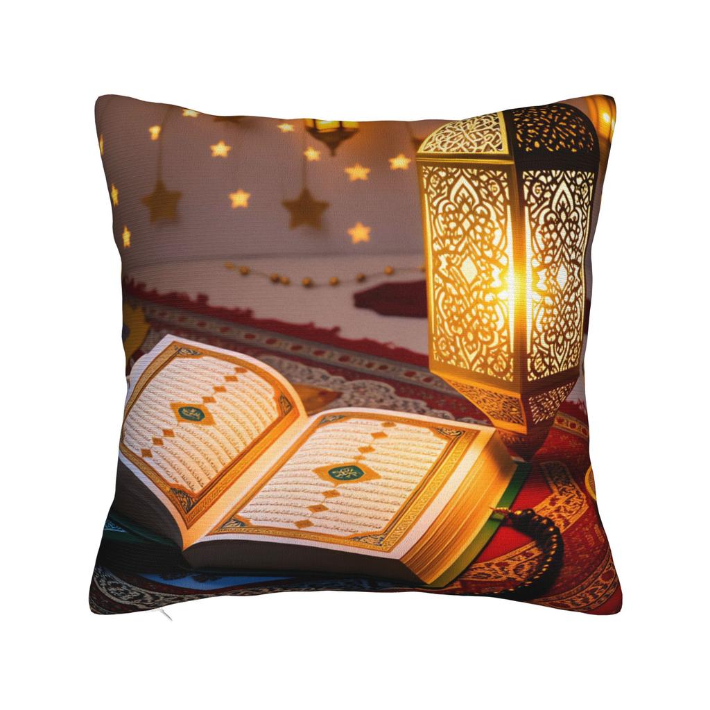 Ramadan Lantern Pillow Cover Fashion Pillow Case For Sofa Car Home Decor Soft Cushion Cover Gift
