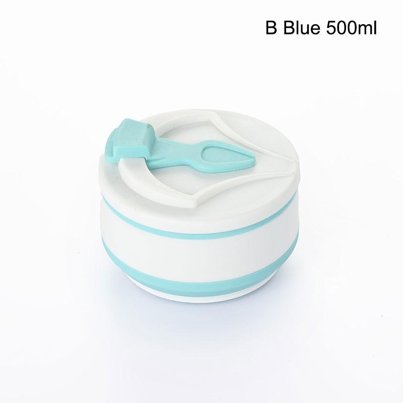 

Силиконовая портативная складная кружка, бутылка для воды, выдвижная компрессионная, спортивная, для путешествий, складная, устойчивая к высоким температурам кружка 500ml зелёный