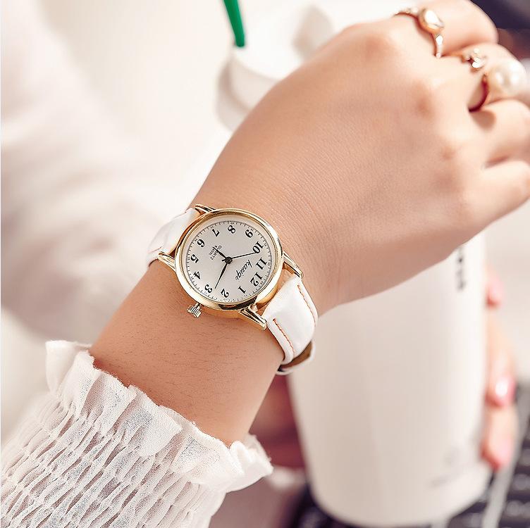 Couple Watch, Women'S Belt Electronic Fashion Men'S Watch Student Quartz Watch