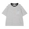 Mucmukn Unisex Kids' Striped Cotton Blend T-Shirt