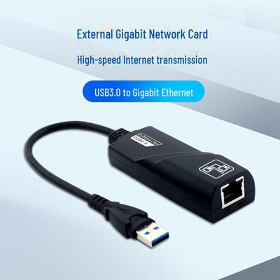 USB-C auf RJ45 Gigabit Ethernet Adapter, Treiberloser Netzwerkkarten-Konverter für Computer & Tablet