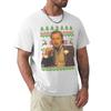 Dicaprio Drinking Meme Ugly Sweater Tshirt Large Size Soft Cotton Tshirt