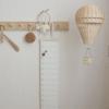 Handgewebter kleiner Heißluftballon aus Rattan im nordischen Stil, für Kinderzimmer, Wandbehang, Dekoration fürs Kinderzimmer, Basteln, Dekorationen, Foto-Requisiten, Geschenke