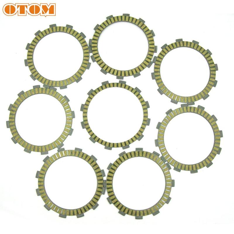 OTOM Motorrad Kupplungsreibscheiben (101mm+108mm) Kupplungsscheibensatz 22202-KSC-670 Für HONDA CRF250R 08-20 CRF250X 04-19 CRF250R