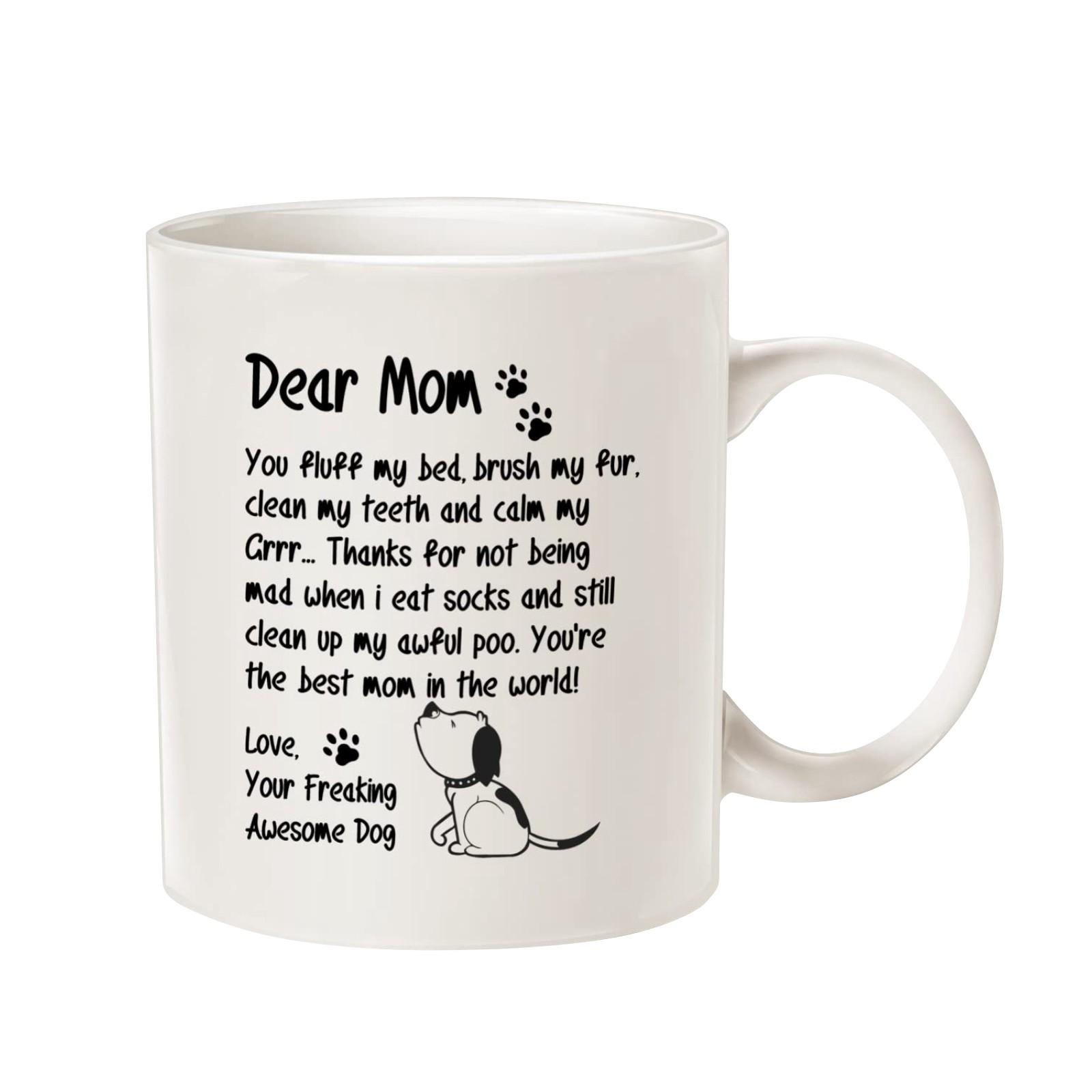 

Подарок маме Подарочная кружка ко Дню матери с трогательной надписью и текстом One Size