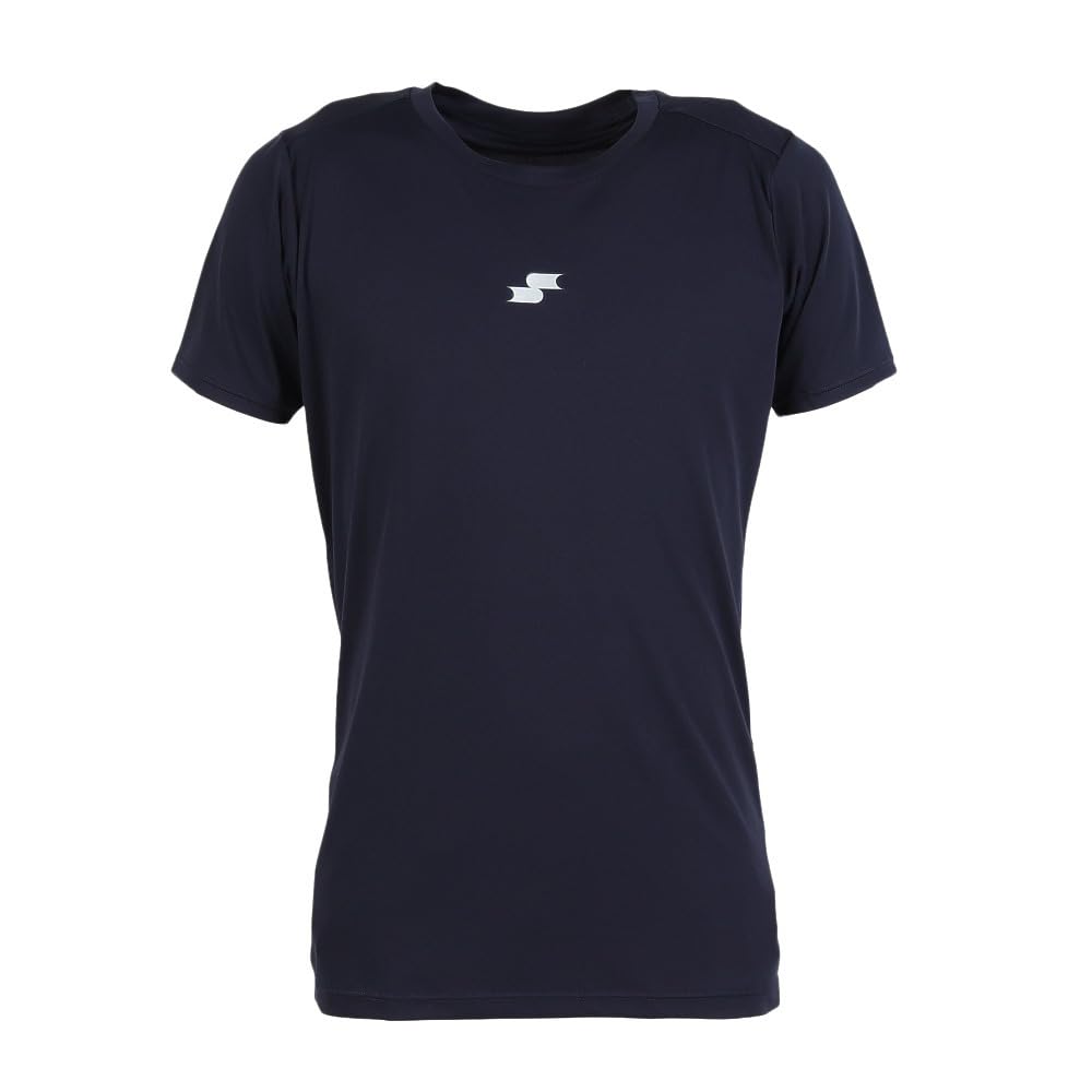 Navy XO [SSK] Low-neck short-sleeved undershirt, (70)