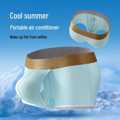 Bóxers de Seda de Hielo para Hombre - Cintura Media, Color Sólido, Transpirables, Secado Rápido, Trunks Sexy