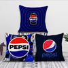 Kissenbezug Living Logo Zimmer Kopfteil Büro Blaues Kissen Schlafzimmer Lustiges Kissen Sofa Nickerchenzeit P-Pepsi Kissenbezug