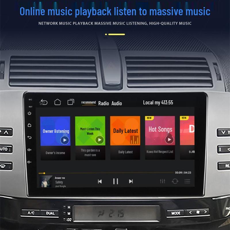FAW Toyota Reiz Android Central Display with Navigation & Reversing Camera System