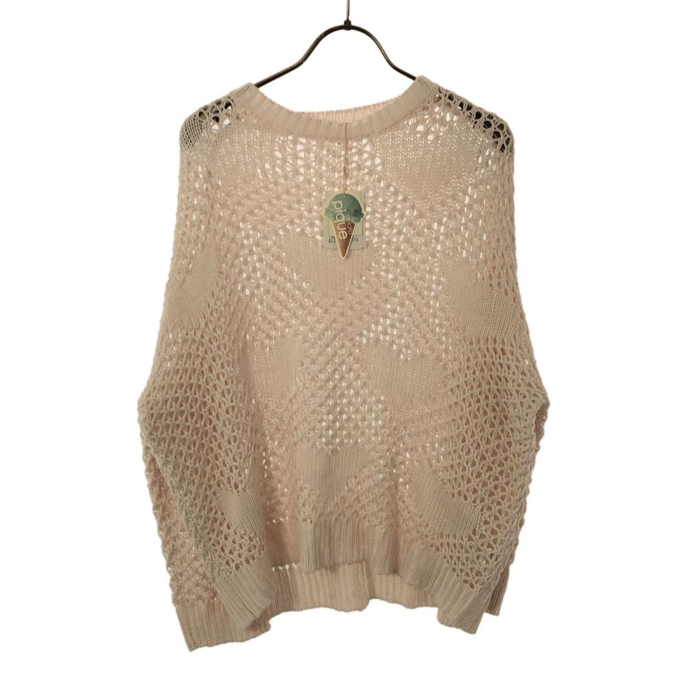 

unused gelato pique heart Long sleeve Heart Lily Yarn Pullover Room wear Women Used