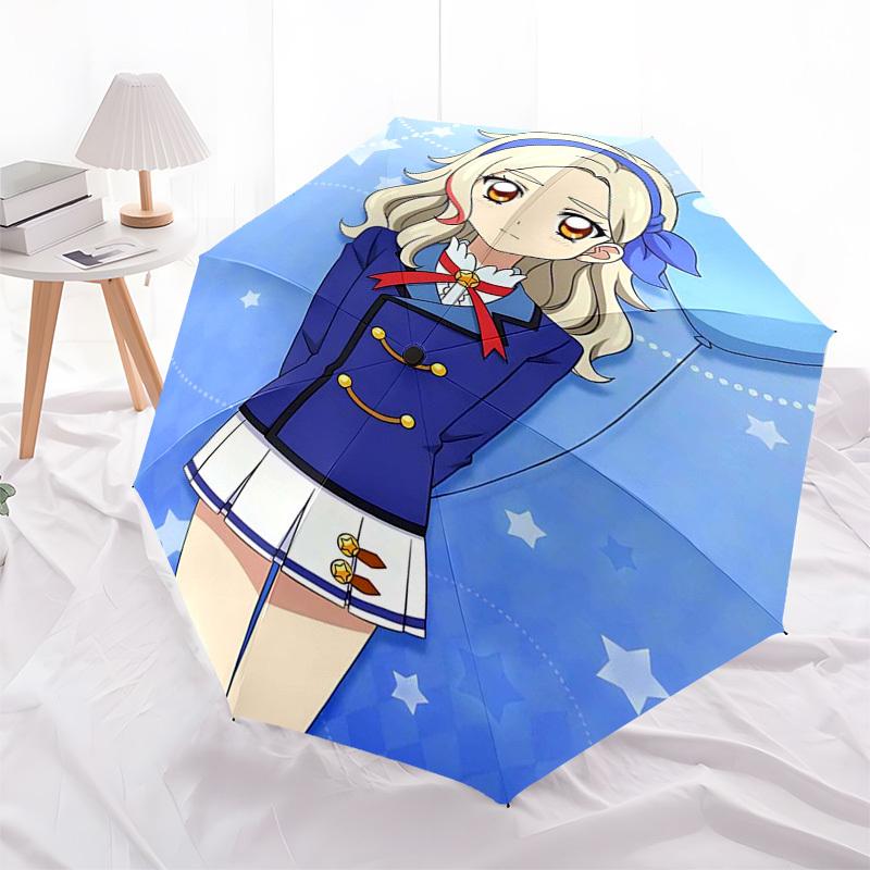 

1pc Kaguya-sama: Love is War - Outdoor Umbrella with Automatic Opening, Foldable Design, 8-Rib Iron Frame - Perfect Gift for Fans, Travelers, and Dail