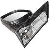 VW Caddy 04- Exterior Mirror, Electrically Adjustable, Heated, Black, Left