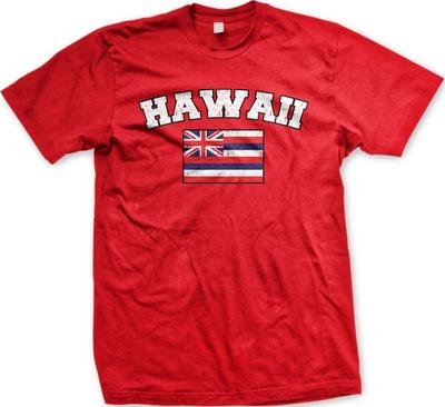 Hawaii State Flag State Colors Hometown Pride America - Unisex T-Shirt