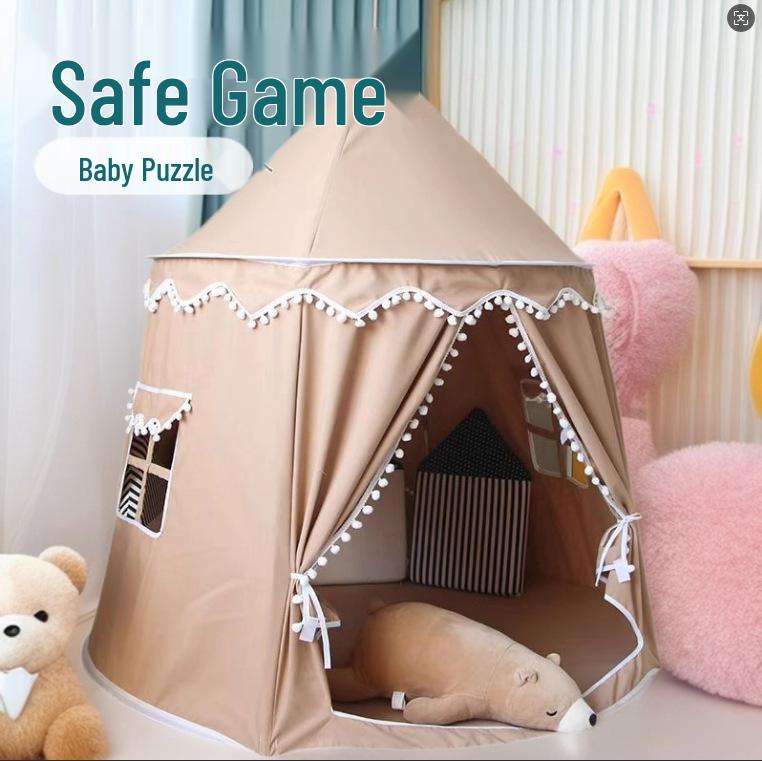 Детская комнатная игровая палатка-вигвам «Принцесса» - Игрушка для мальчиков и девочек
