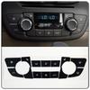 Car Air Condition Control Button Repair Stickers Black For Buick Regal 2008-2013