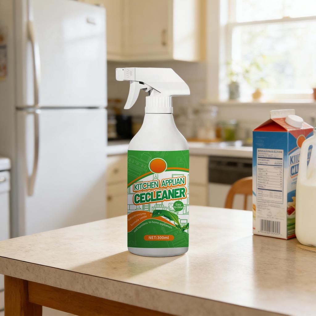 Electrolyzed Ion Kitchen Cleaner Spray,Fly Cleanse Natural To Household Appliances,Kitchen Appliance Cleaner,For Hold,Oven,Stove,Range Hood300ml