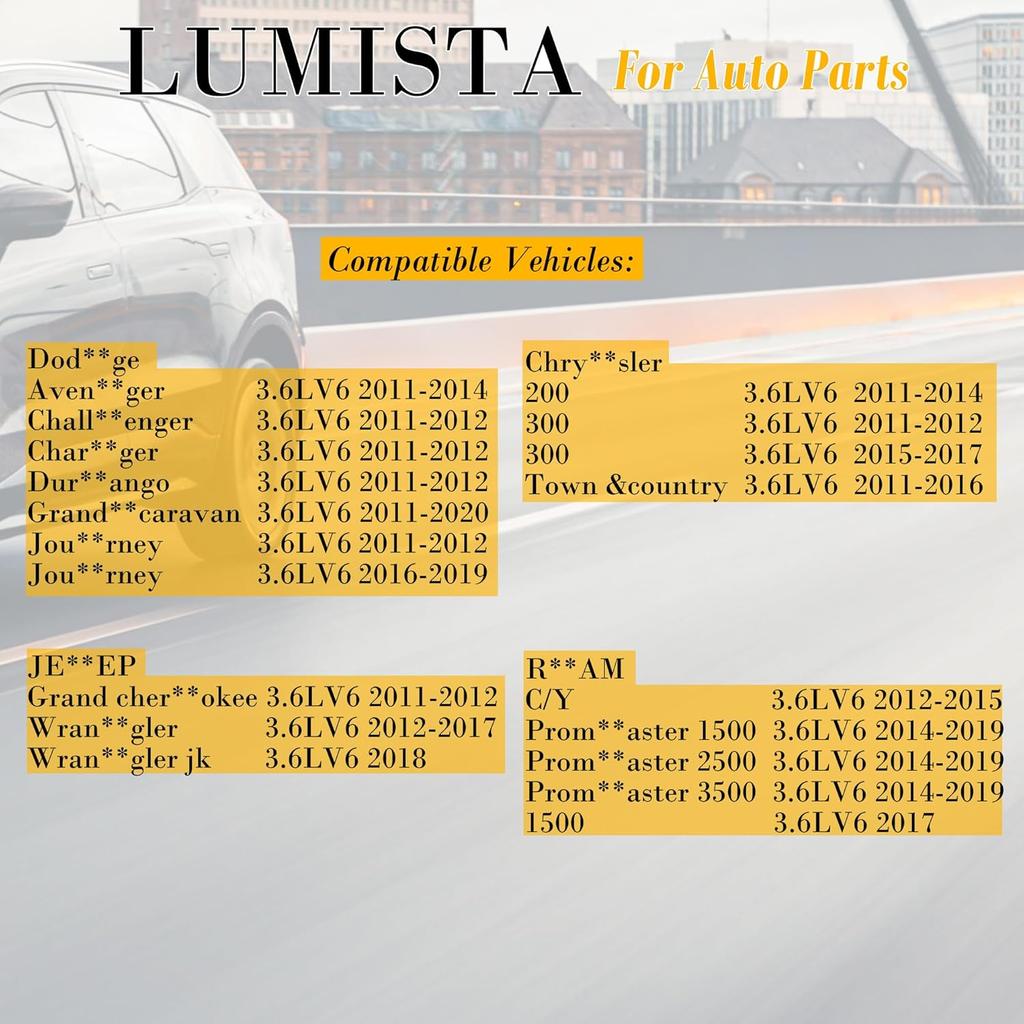 Set of 6 Fuel Injectors Part Number 0280158233 05184085AC 05184085AD