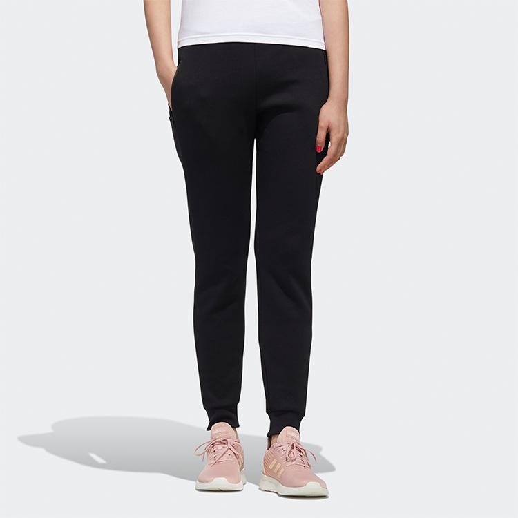 Adidas Neo Slim Fit Tapered Pants Women Pants Black GJ8061