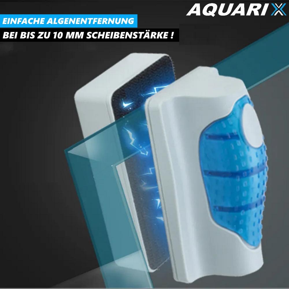 AQUARIX Skraper Aquarium Algemagnet Magnetisk skraper flytende