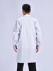 Women's Long-Sleeved White Lab Coat for Medical, Nursing, and Laboratory Use