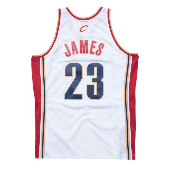 Maillot Swingman - Cleveland Cavaliers - Lebron James - Blanc - S - Respirant - Multisport