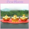Five Blessings Auspicious Charm Resin Figurine Home Decor Gift For Celebrations And Weddings