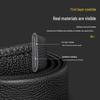 LUCKY LION Men's First-Layer Cowhide Automatic Buckle Belt