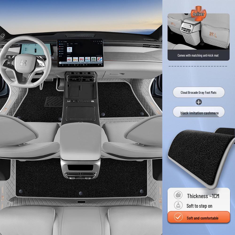 BYD Han L 2025 Model DMI Full Surround EV/DMP Car Floor Mats