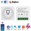 Tuya ZigBee WiFi Smart Switch 2 Way Control Breaker Relay 220V 110V 16A Smart Life APP Voice Control with Alexa Google Home
