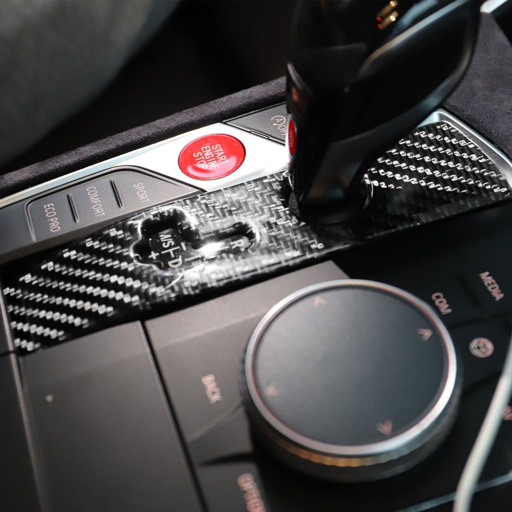 Fibră de carbon pentru BMW Seria 3 G20 G28 325li 330d 335 2022 Accesorii Decorare autocolant pentru panou de viteze auto