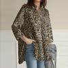 Women Spring Casual Long Sleeve Printed Top European American Fashion