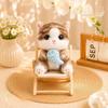 Plush Cat Pendant For Collectors Soft Cotton Toy For Kids And Adults