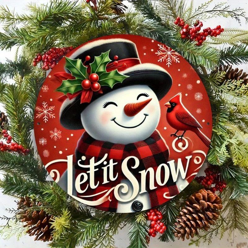 2D Flat Hanging Decorative Metal Sign Hand Painted Art