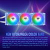 Thermaltake TH360 V2 Ultra ARGB SyncAlO Liquid CoolerARGB Fans 120 X 3PWM 500~1500rpmWater Block 2.1-inch LCDHydrage Blue CL-W420-PL12BU-A