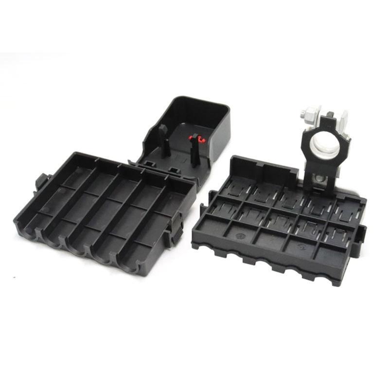 User Friendly Fuses Box For Marine Boat Electrical Upgrade 5/3 Circuit Management Plastic Construction Easy Installation