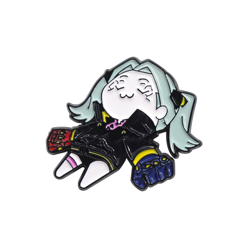 

Cyberpunk Game Enamel Pins Gift Custom Cyber Punk Collect Lapel Badge Backpack Hat Collar Brooches Children Party Cute Gifts