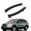 Front Bumper Wheel Fender Molding Trim for Honda CRV 2007-2011,Black ABS Plastic Exterior Wheel Arch Eyebrow Protector Repair Replacement