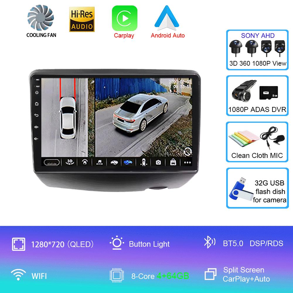 Android 14 Car Radio Multimedia For Toyota Vitz XP10 Yaris Platz Echo 1999-2005 Stereo Auto Carplay Autoradio GPS Navigation DSP