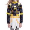 Halloween Costumes Party Outfit Little Girl Long Sleeve Top Shorts Set For Family Gathering Stage Show Cosplay Festival