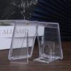 1/5/10 Yard Halter Ständer Karten Schutzhüllen Harte Plastikhüllen Sammelkarten-Display-Koffer Sportkarten - 2 Stile zur Auswahl