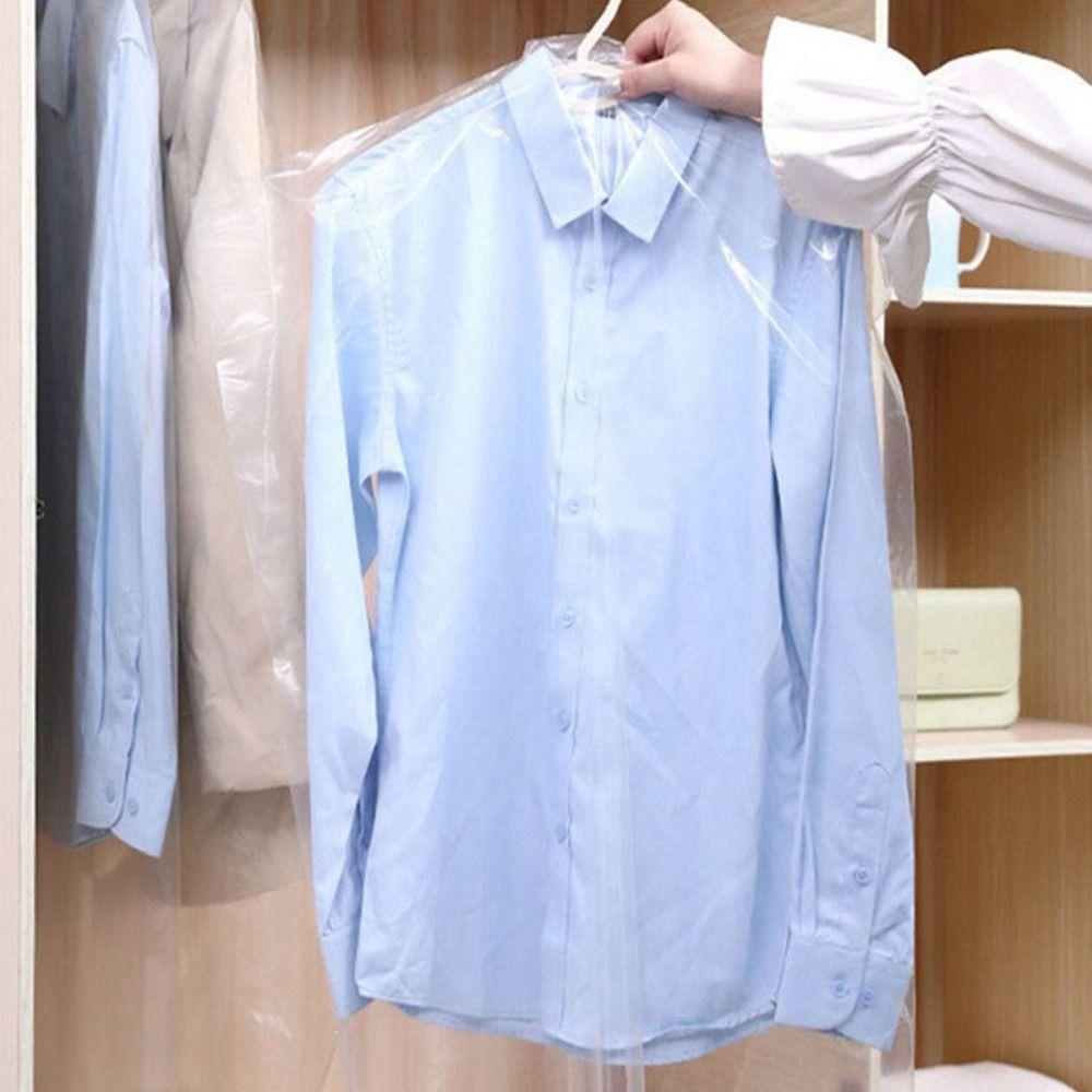 Dry Cleaner Dustproof Thickened Clothes Dust Cover Garment Bag Coat Protector Wardrobe Organizer