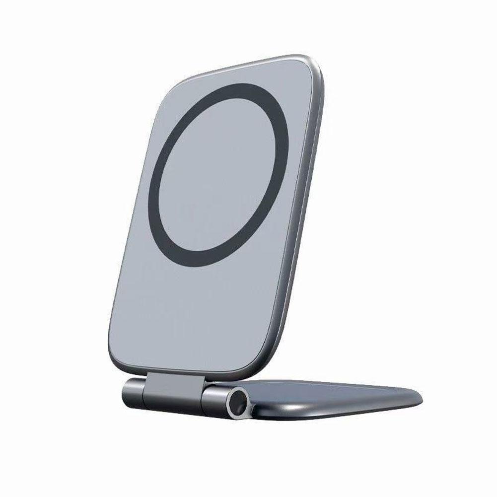 Ultra Thin Car Phone Holder Foldable Magnetic Phone Stand Multi Functional Car Navigation Dedicated Bracket